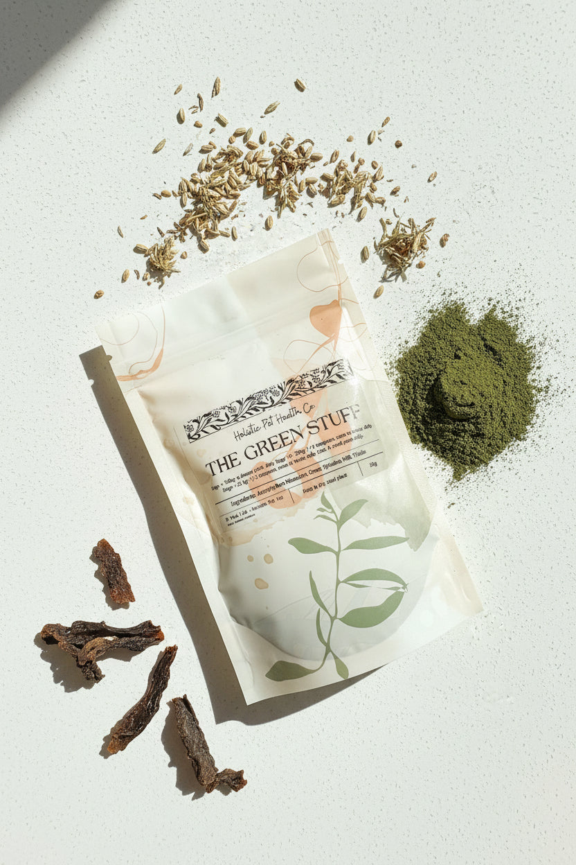 The Green Stuff ( Ascophyllum nosodum, Green Spirulina and Milk Thistle)