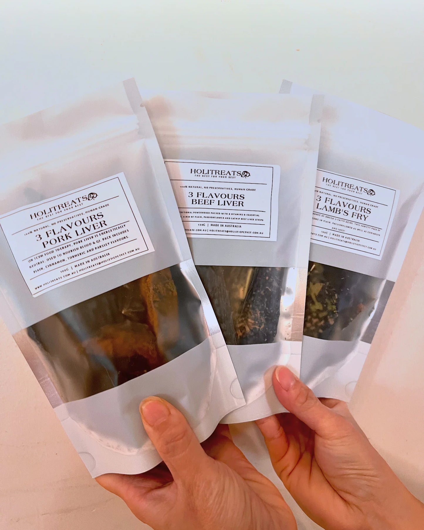 3 Flavours Liver Pack ( Variety) 100g