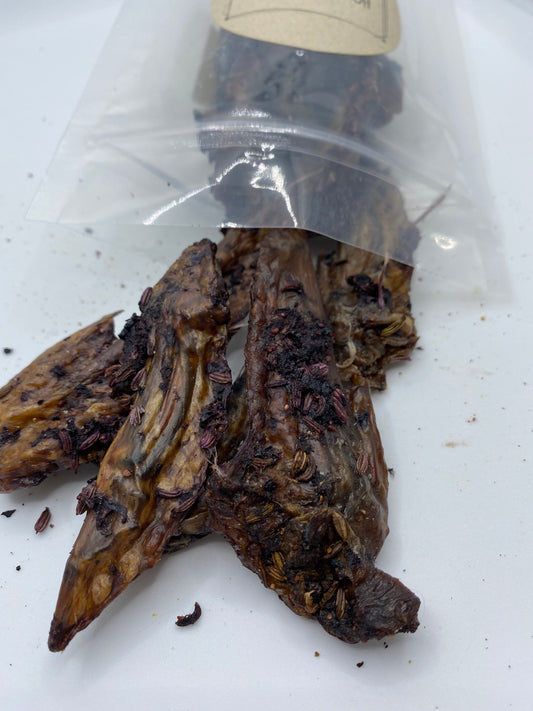 PREORDER | Rocky's Blueberry Chicken Wing Tips with Fennel Seeds 150g